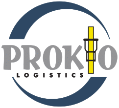 Prokio Logistics logo and link to website