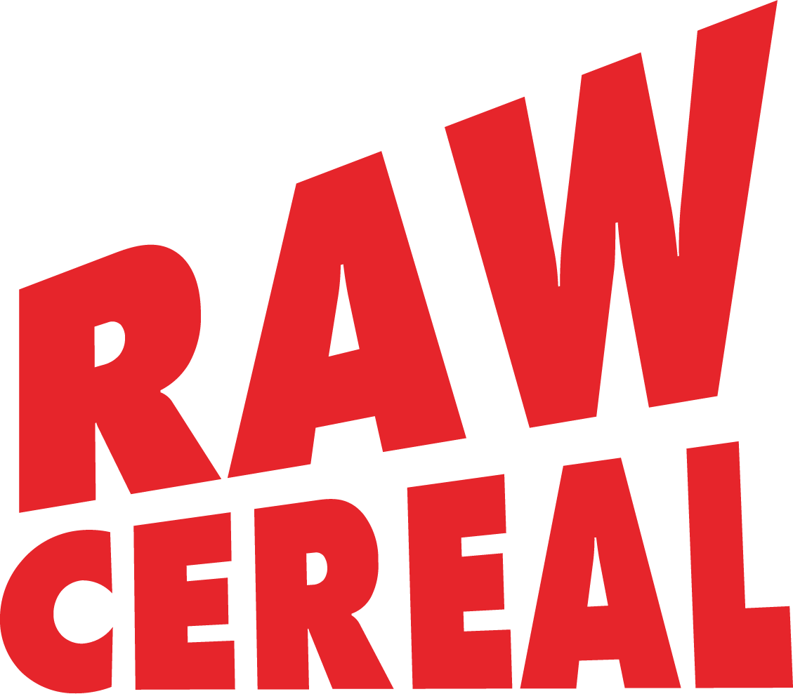 Raw Cereal logo and link to website